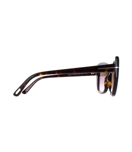 Womens/ladies Maeve Gradient Sunglasses One Size Dark Havana Brown Brown Tom Ford