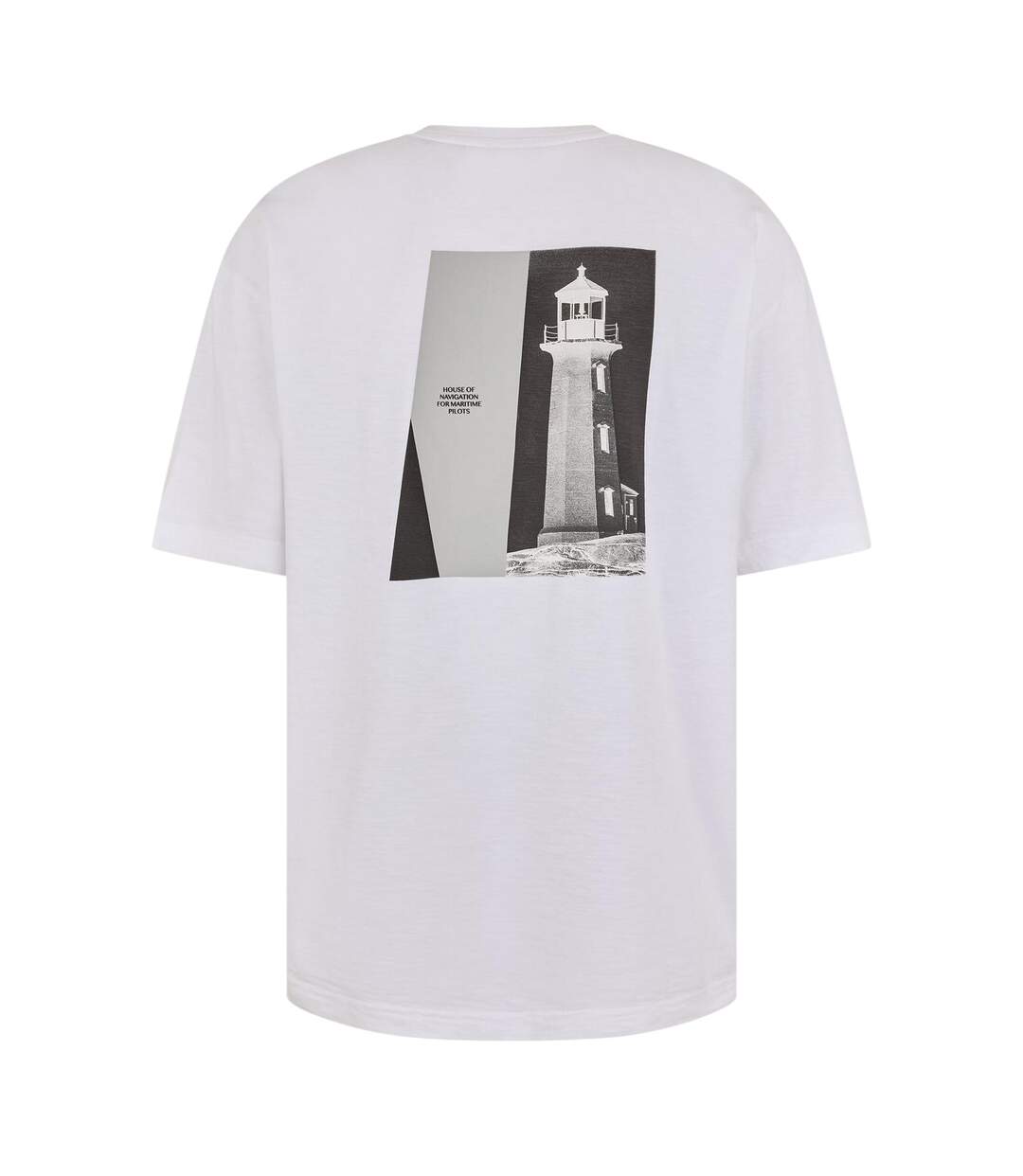 T-shirt Motif/style Imprimé Graphique Orange Homme Blanc Boss-3