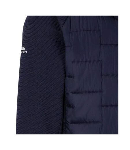 Mens Heber Hybrid Hoodie Navy Trespass