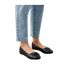 Womens/ladies Paige Wrap Detail Wide Ballerina Flats Black Dorothy Perkins-3