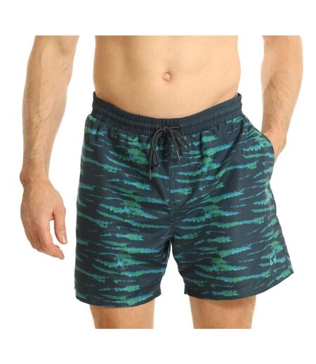 Short de bain tie dye pour hommes bleu/vert RIPT Essentials