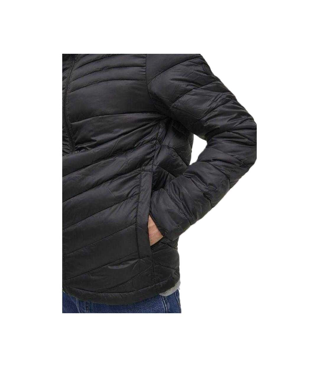 Doudoune Matelassée Homme Noir Jack And Jones-4