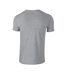 Unisex adult softstyle t-shirt sports grey Gildan