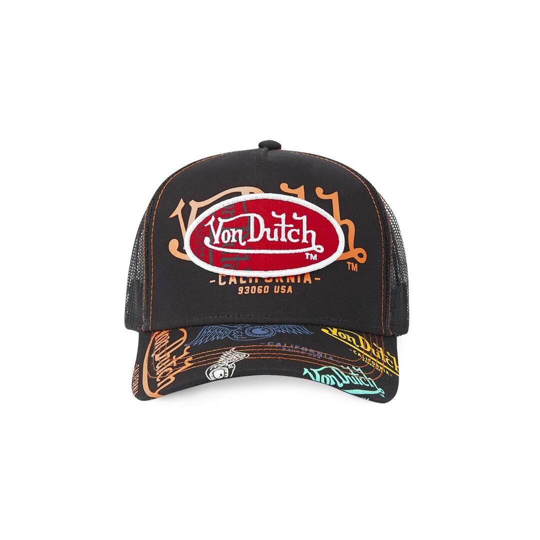 Casquette Trucker Brand Black Vondutch-2