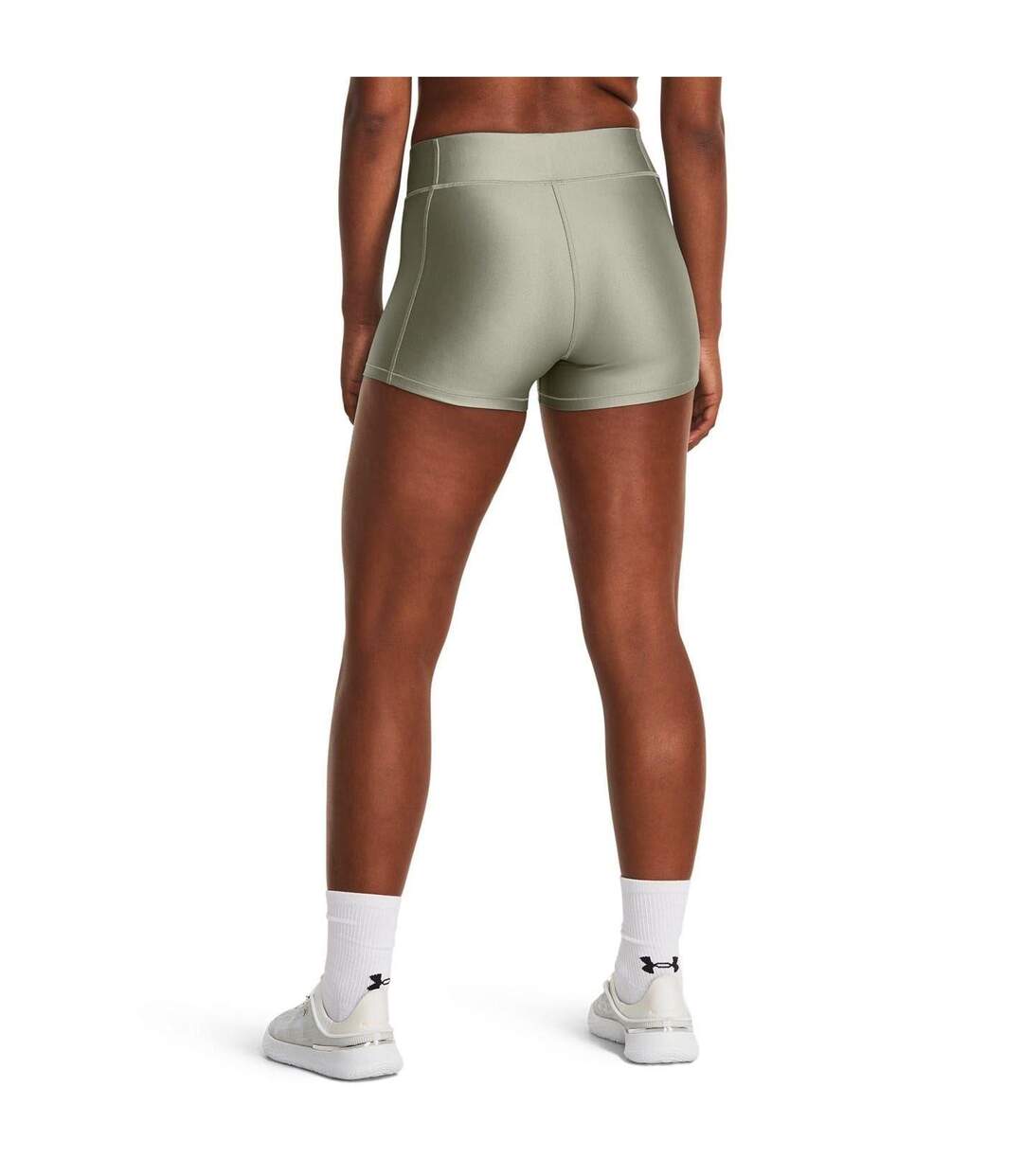 Short Heatgear Femme Vert Under Armour-3