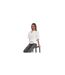 T-shirt Motif/style Flèche Femme Blanc Off White-1