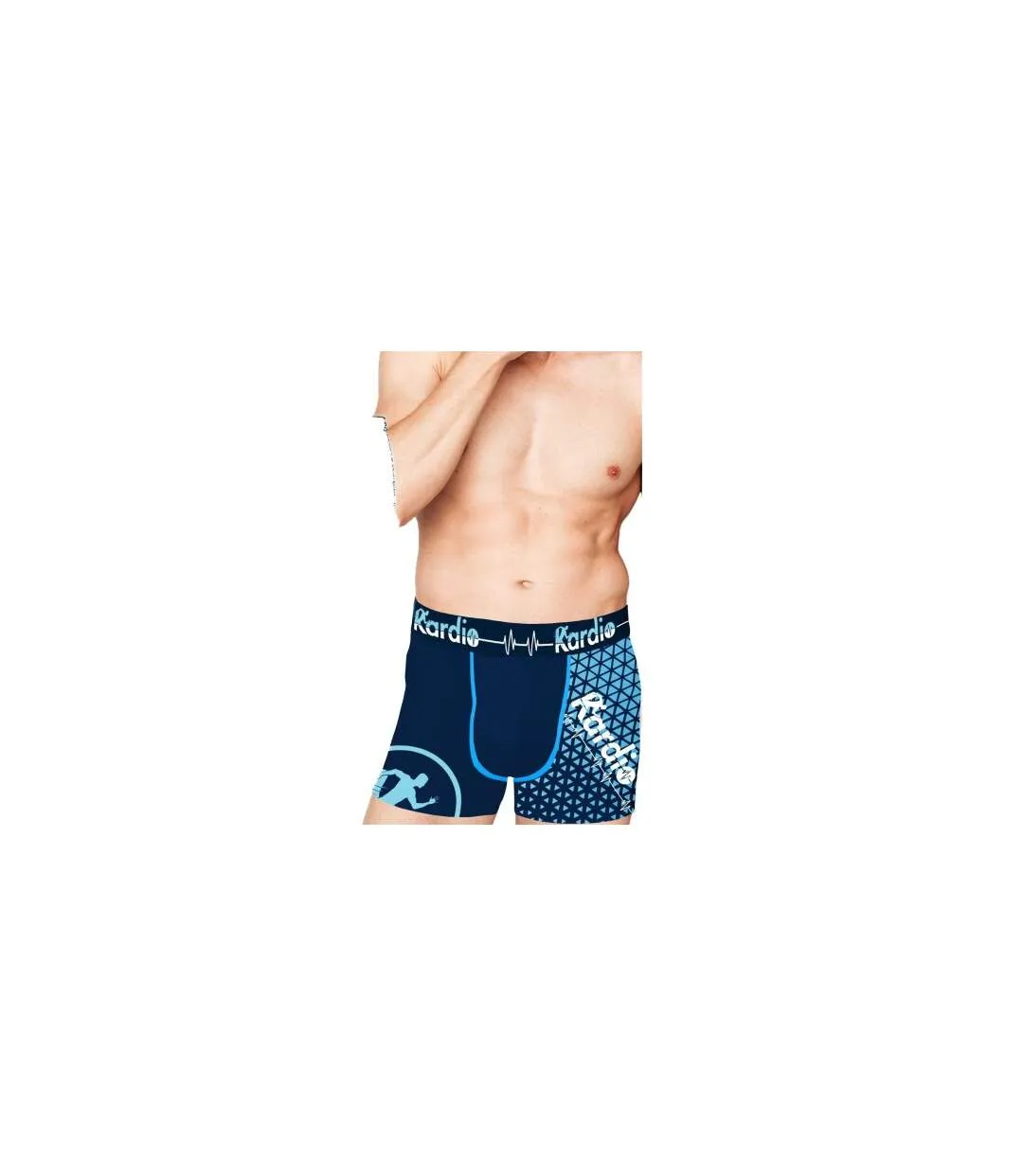 Boxers Homme Bleu Kardio-1