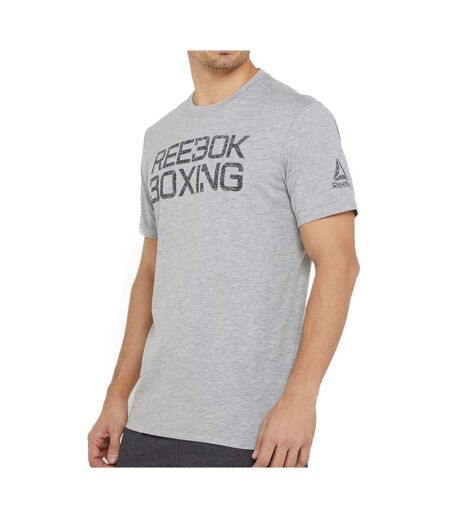 T-shirt Gris Homme Reebok Core Boxing