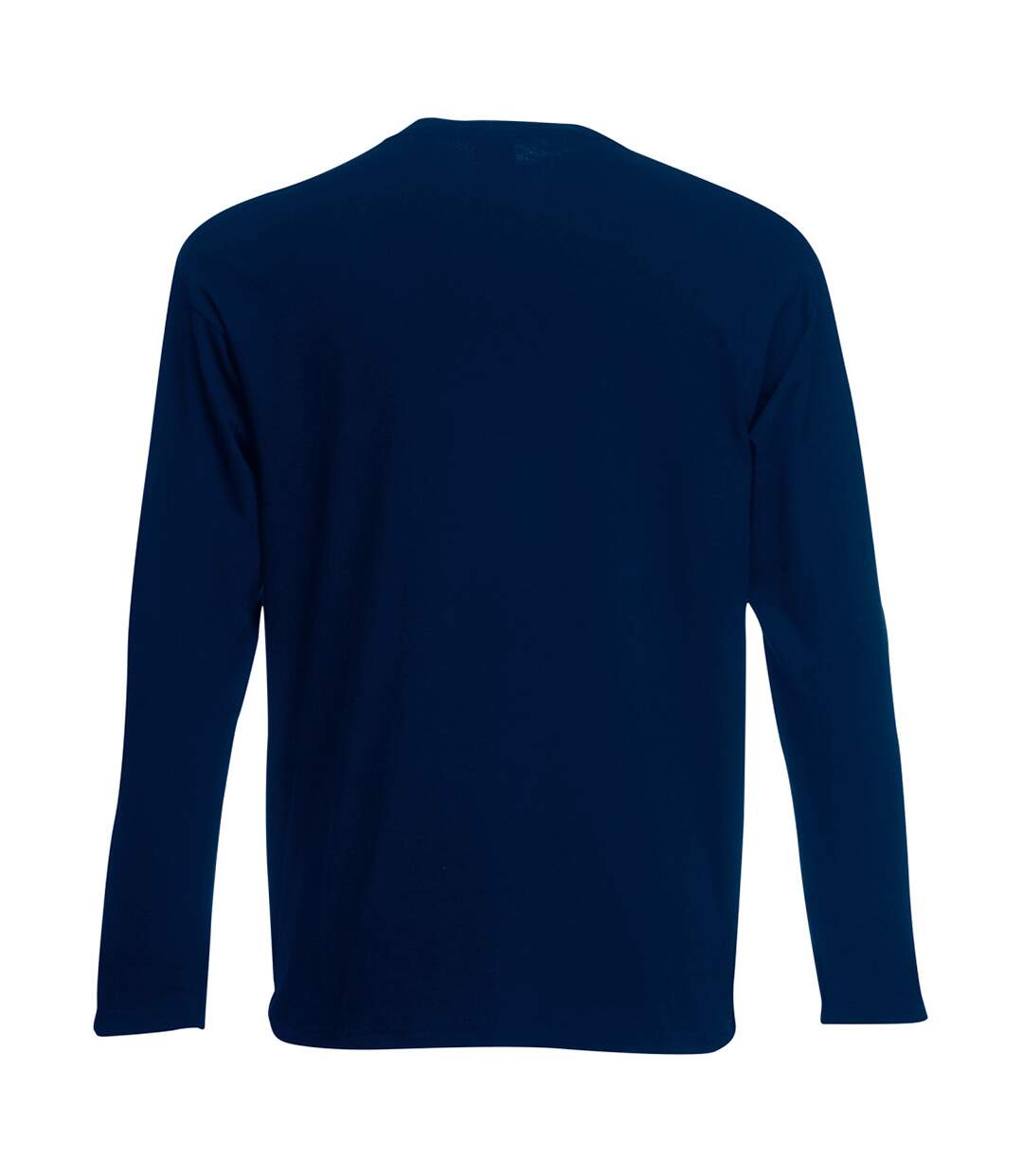 Mens Value Long Sleeve Casual T-Shirt (Midnight Blue) - UTBC3902-2