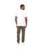T-shirt Jamals Homme Blanc Crosshatch-3