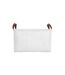 Lot de 3 Paniers de Rangement Velours Côtelé 36cm Blanc-3
