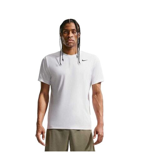 T-shirt Motif/style Swoosh Homme Blanc Nike
