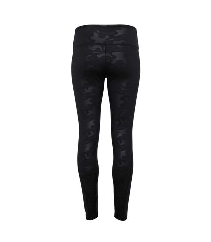 TriDri Leggings pleine longueur Performance Camo pour femmes/femmes (Camo noir) - UTRW6126