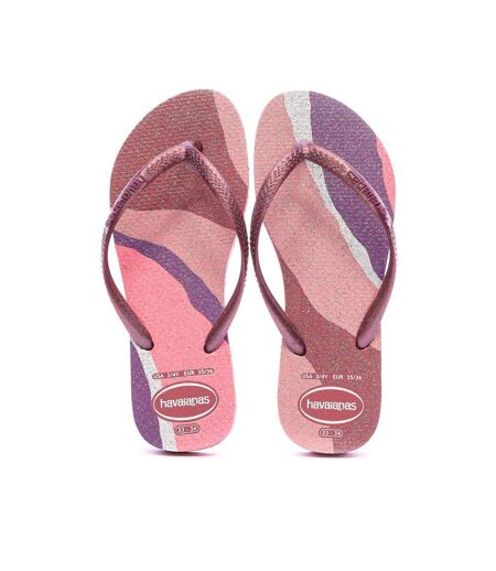 Tongs prunes femme havaianas hav slim palette glow vv - 29/30