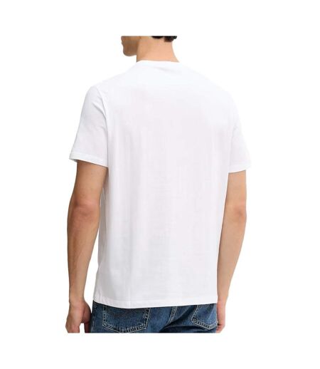 T-Shirt blanc homme calvin klein jeans ckny lv04rd816g