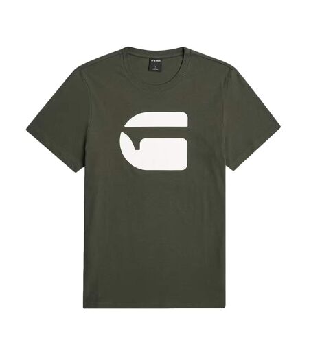 T-Shirt kaki homme g-star raw logo