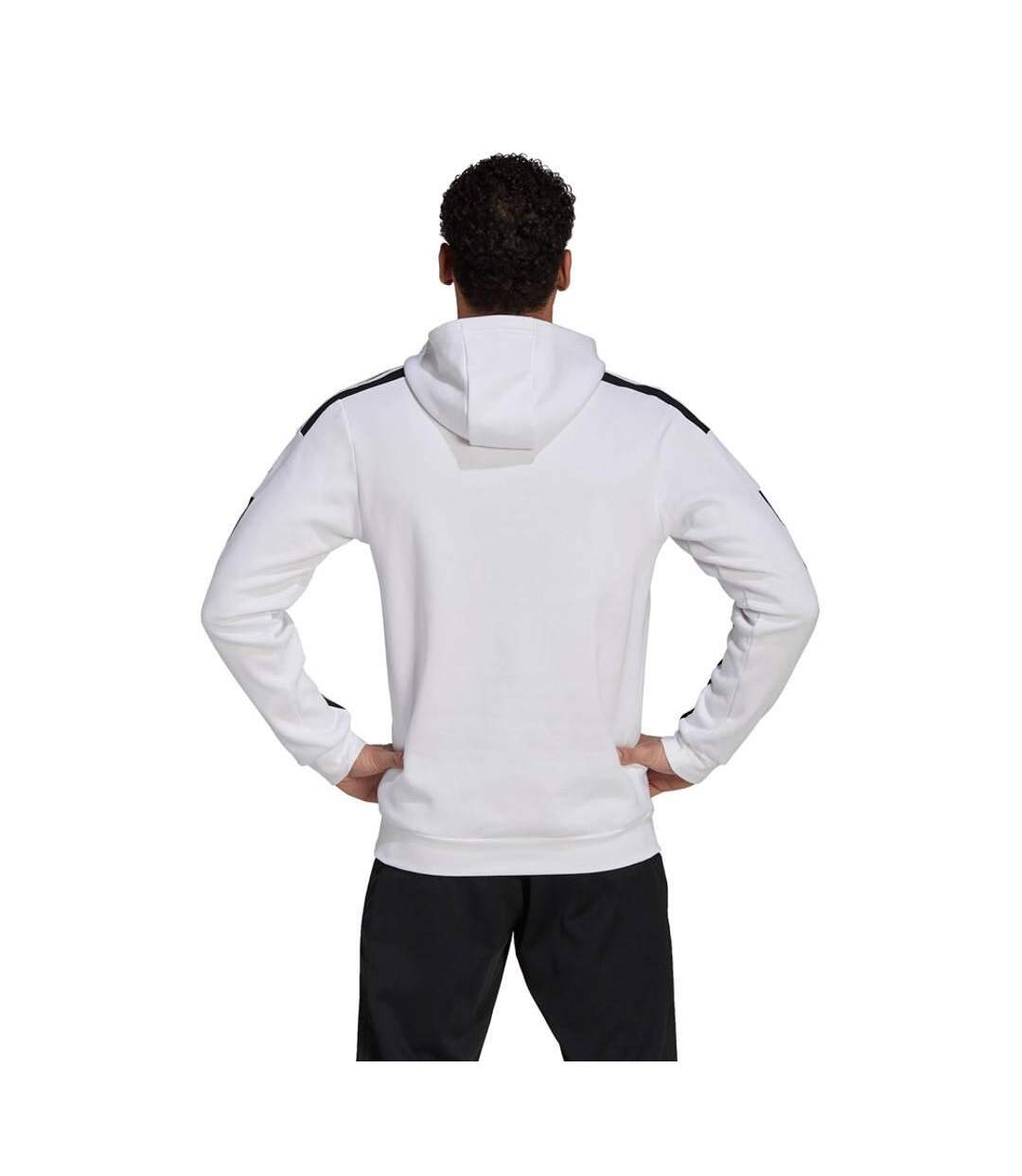 Sweat À Capuche Squadra Homme Blanc Adidas-3