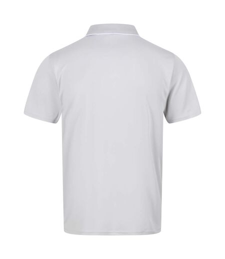Mens Maverick V Active Polo Shirt Silver Grey Regatta