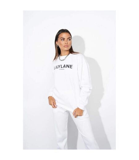 Sweat Valeria Femme Blanc Lily Lane
