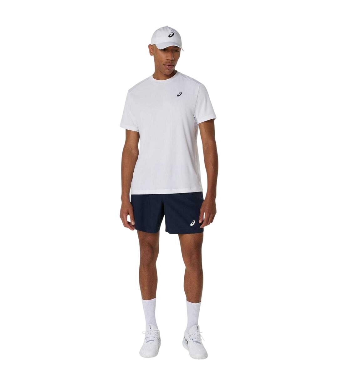 Mens Performance Tennis T-shirt Brilliant White Asics-4