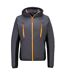 Mens Ev4 Insulated Hybrid Jacket Metal Grey Portwest-1