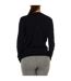 Women's long-sleeved round neck sweater 7V5MY3-2M1DZ