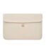 Plain bamboo laptop sleeve one size beige MidOcean-1