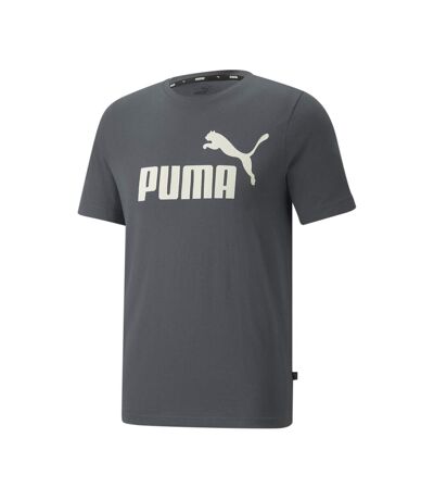 T-shirt Gris Homme Puma Essential Logo