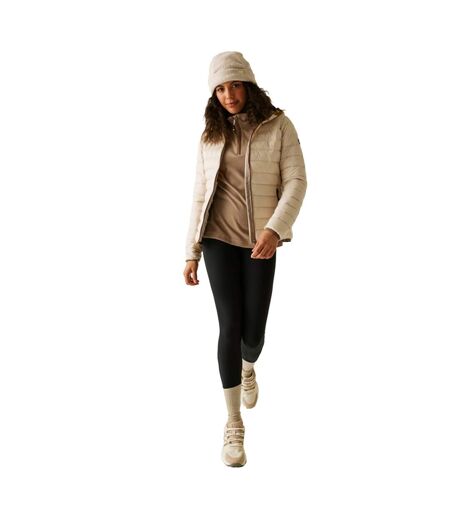 Womens/ladies Marizion Hooded Padded Jacket Perfectly Pale Regatta