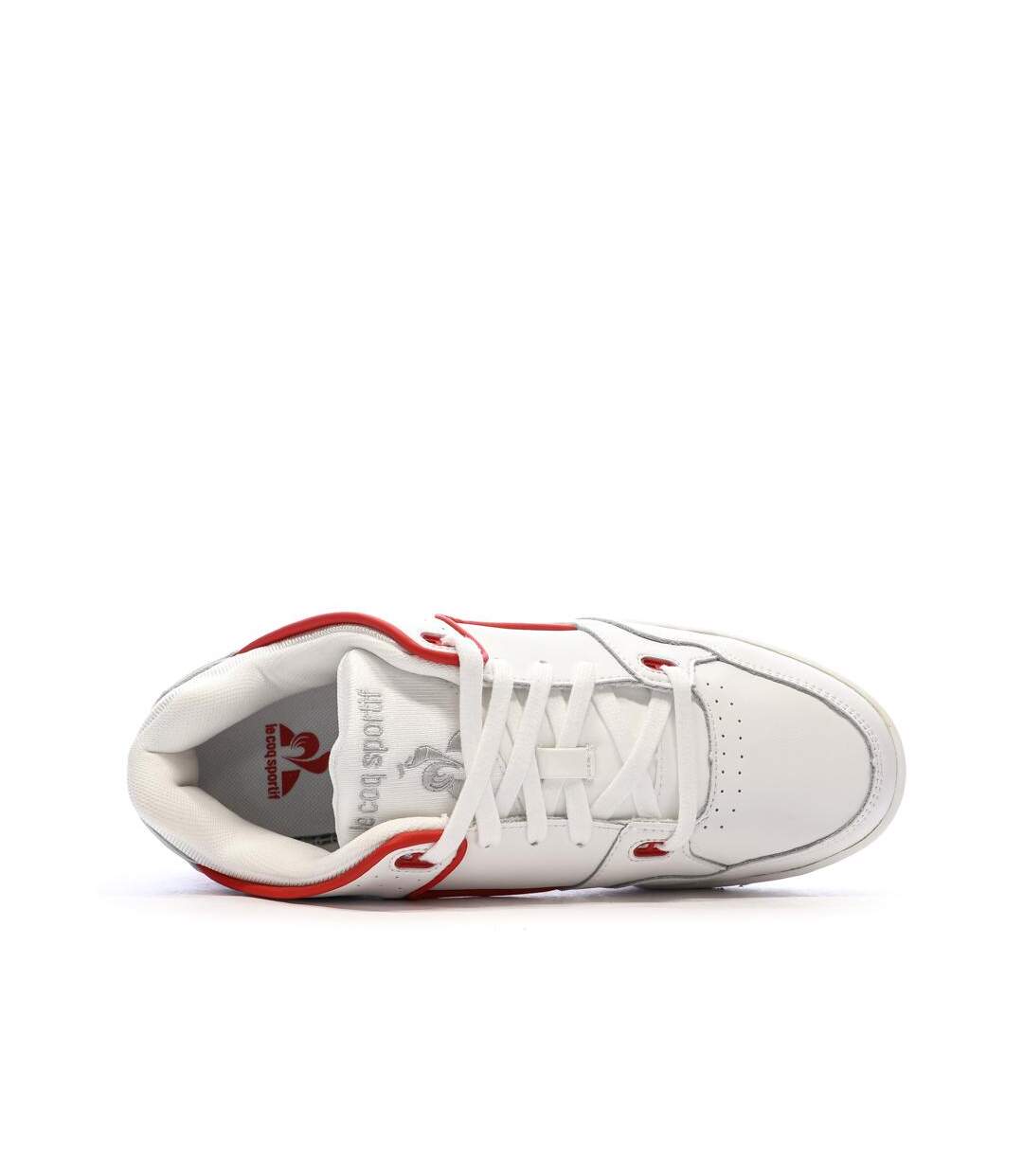 Baskets blanches/rouges homme le coq sportif nineties-4