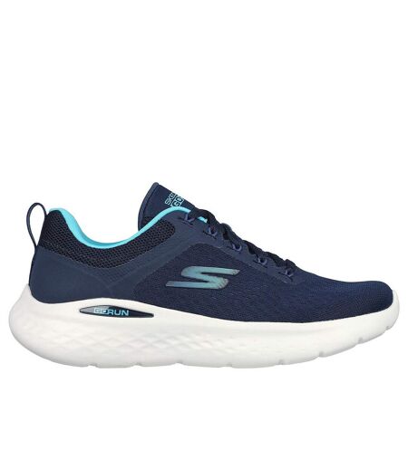 Skechers Womens/Ladies Go Run Lite Sneakers (Navy/Aqua) - UTFS10522
