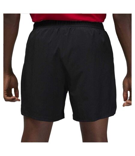 Mens Air Jordan Woven Shorts Black White Nike