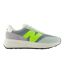 Unisex Adult 237 N Mesh Trainers Grey Blue Lime New Balance-1