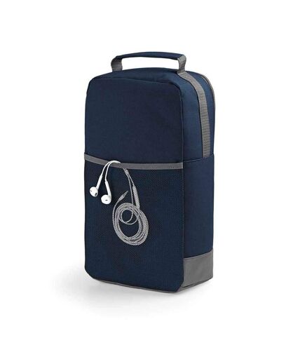 Sac à chaussures athleisure taille unique bleu marine français Bagbase Bagbase