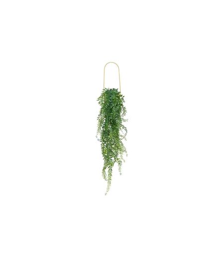 Plante Artificielle à Suspendre Le Collectionneur 82cm Or