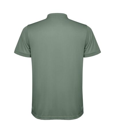 Mens Tormo Short-sleeved Polo Shirt Laurel Green Roly