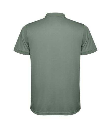 Mens Tormo Short-sleeved Polo Shirt Laurel Green Roly