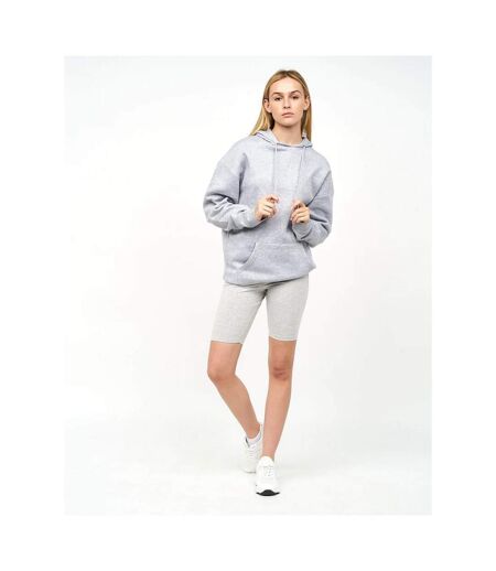 Womens/ladies Karodar Cycling Shorts Grey Marl Juice