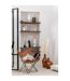 Vase Design en Verre Cherry 60cm Marron-4