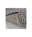 Tapis Tissé Déco Aztek 80x150cm Noir-3