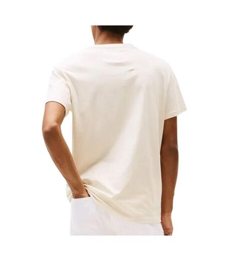 T-shirt gris homme tommy hilfiger slim linear - l