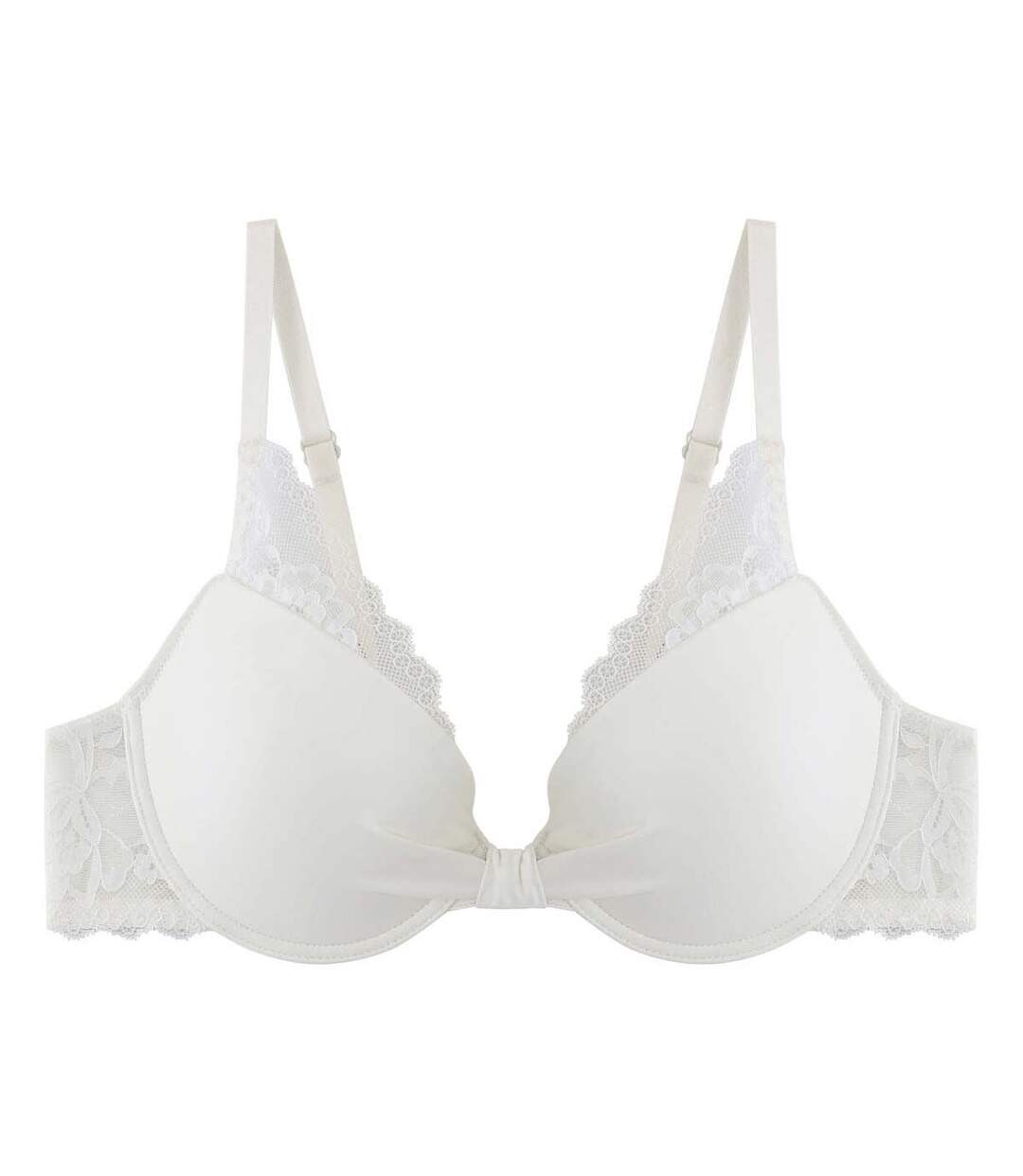 Soutien-gorge ampliforme coque moulée ivoire Unique-1