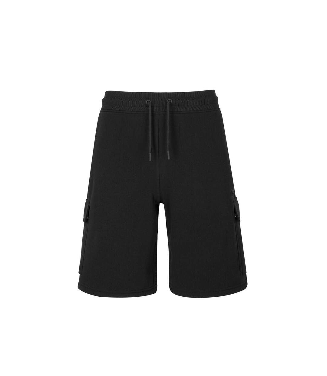 Mens Cargo Shorts Black Everlast-1