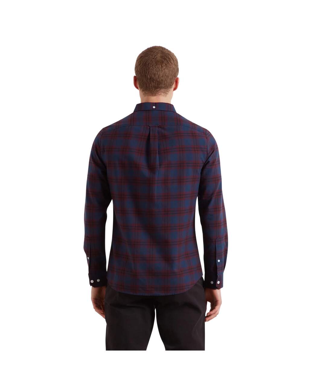 Chemise Kennett Homme Bordeaux Farah-4