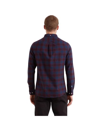 Chemise Kennett Homme Bordeaux Farah