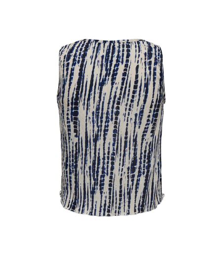 Blouse blanc/marine femme jdy sienna - xs