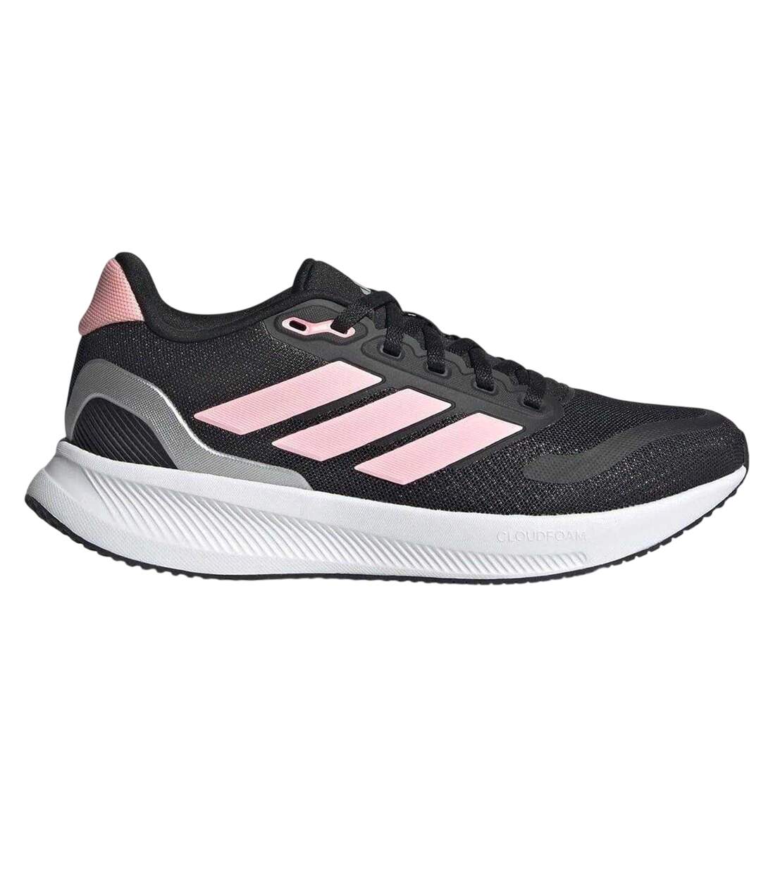 Baskets Runfalcon Enfant Noir Rose Adidas-1