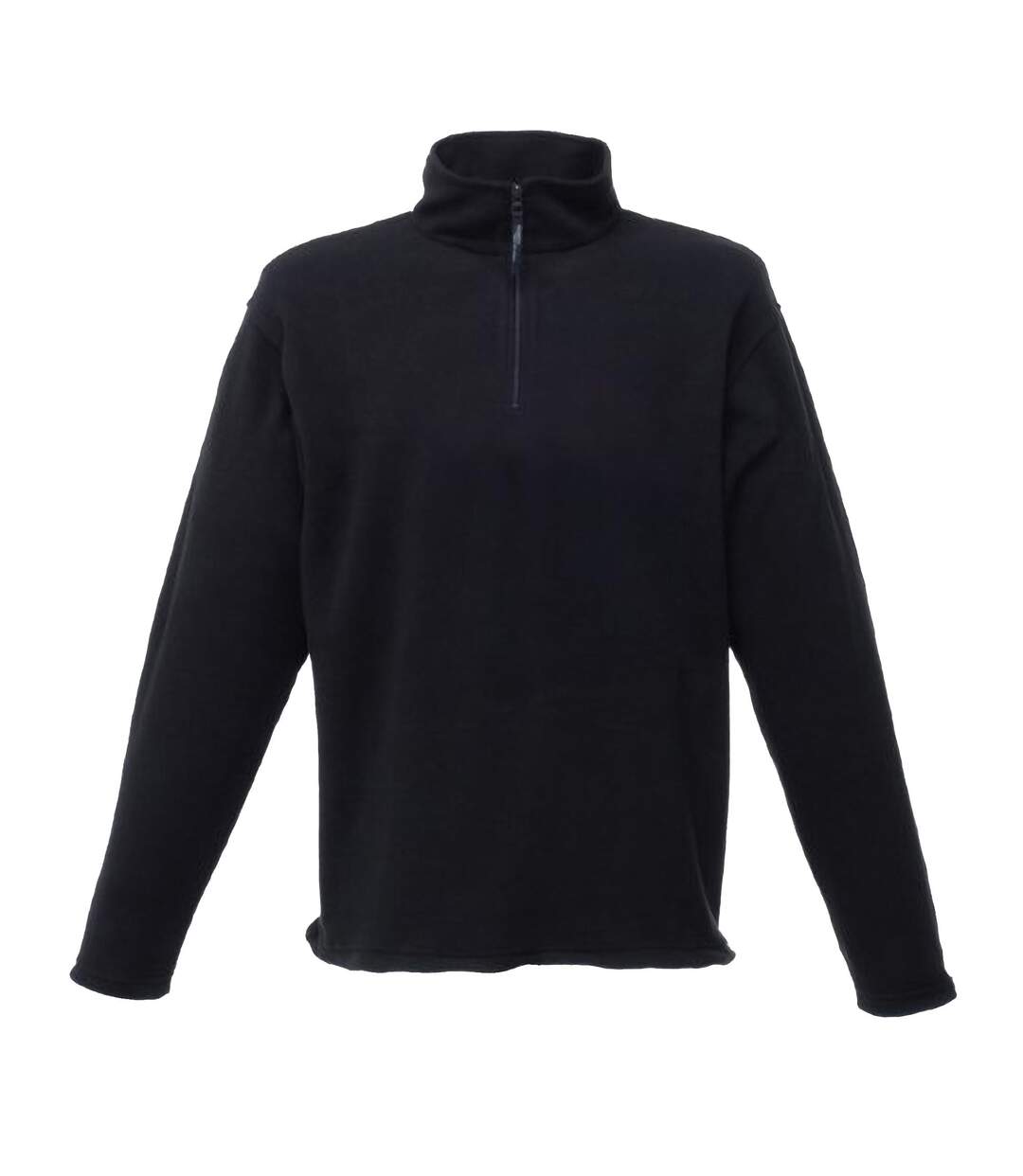 Mens Micro Zip Neck Fleece Top 170 Gsm Noir Regatta-2