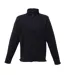 Mens Micro Zip Neck Fleece Top 170 Gsm Noir Regatta-2