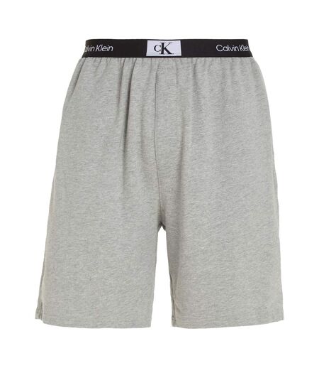 Mens Sleep Shorts Grey Calvin Klein